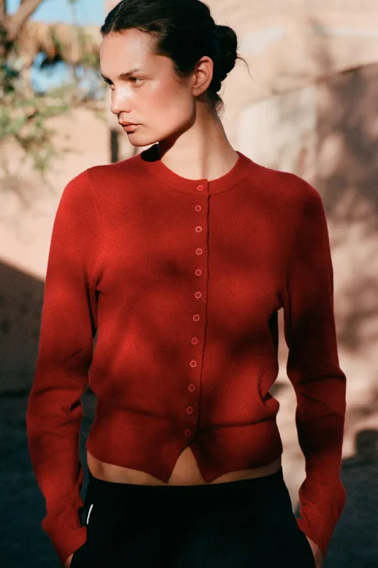 Maeve Merino Knit Cardigan sold by Rowie the Label