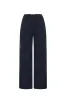 Kaia Linen Straight Pants sold by Rowie the Label