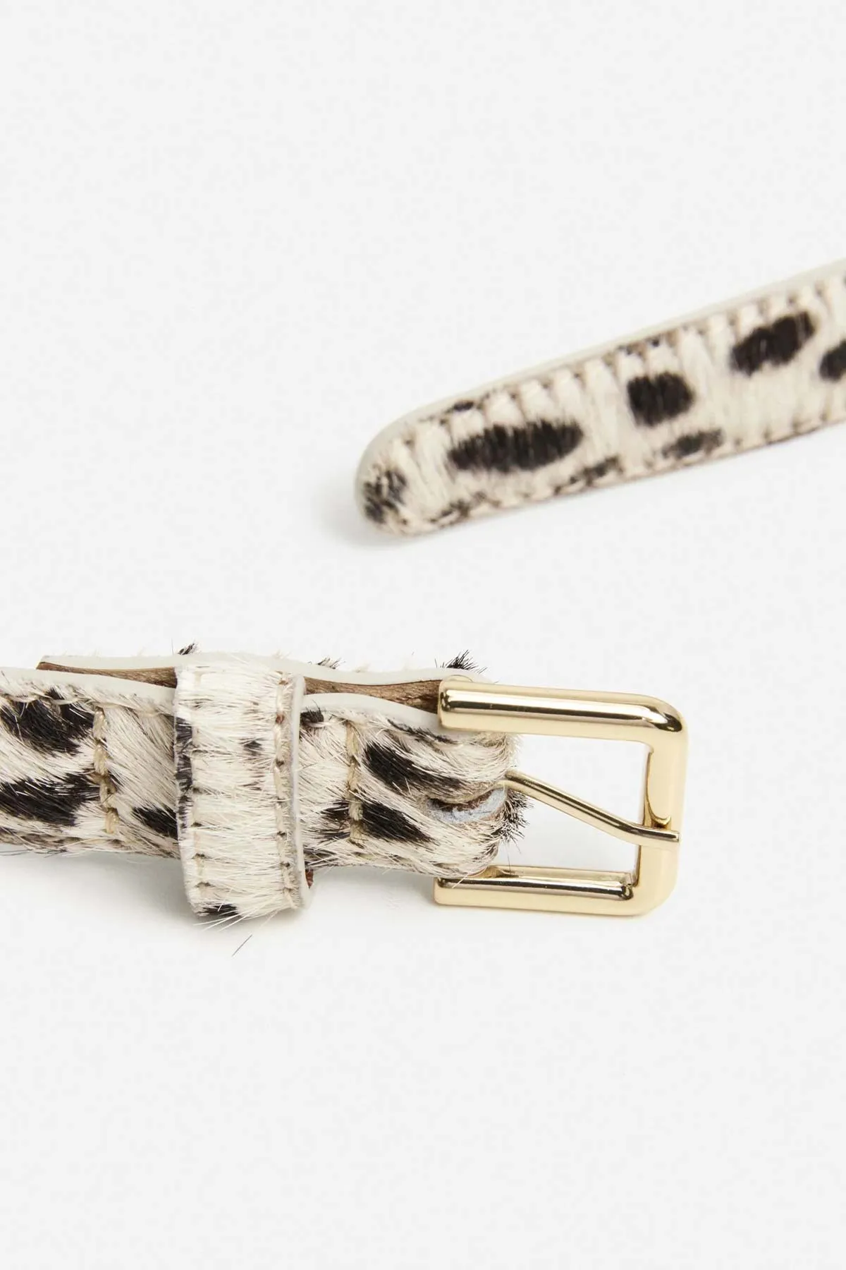 Barbara Pony Hair Leather Belt sold by Rowie the Label product image thumbnail 4