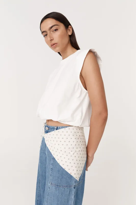 Frannie Silk Belt Scarf sold by Rowie the Label