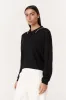 Uma Linen Knit Polo Top sold by Rowie the Label