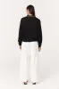 Uma Linen Knit Polo Top sold by Rowie the Label