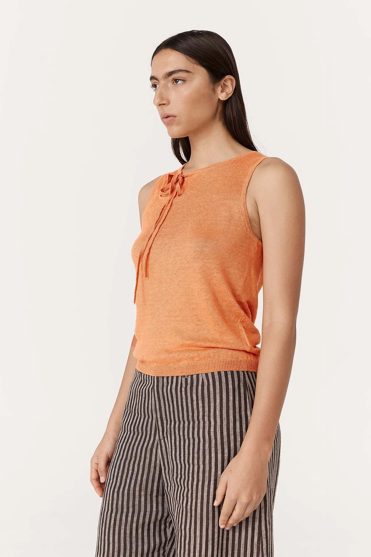 Kassius Linen Knit Tank sold by Rowie the Label product image thumbnail 4
