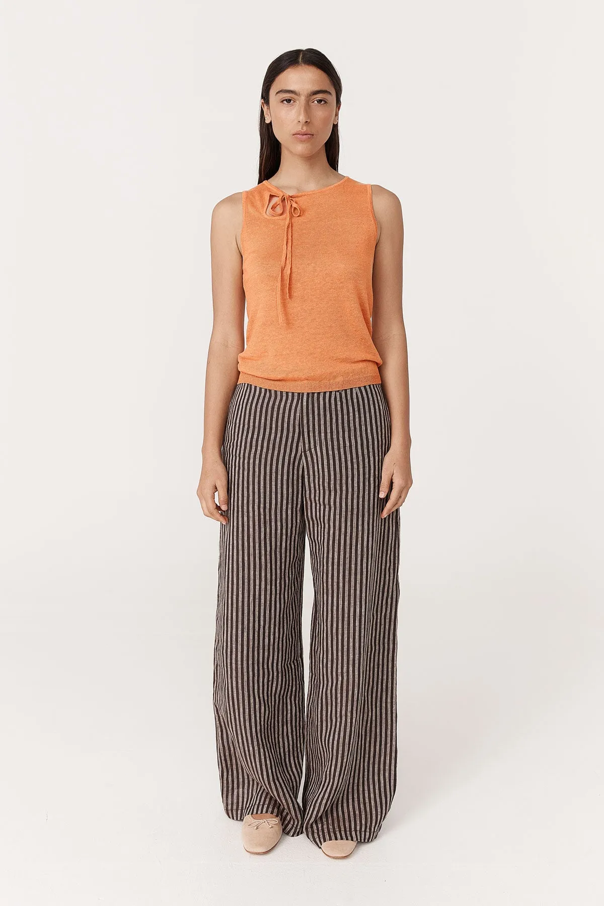 Kassius Linen Knit Tank sold by Rowie the Label product image thumbnail 5