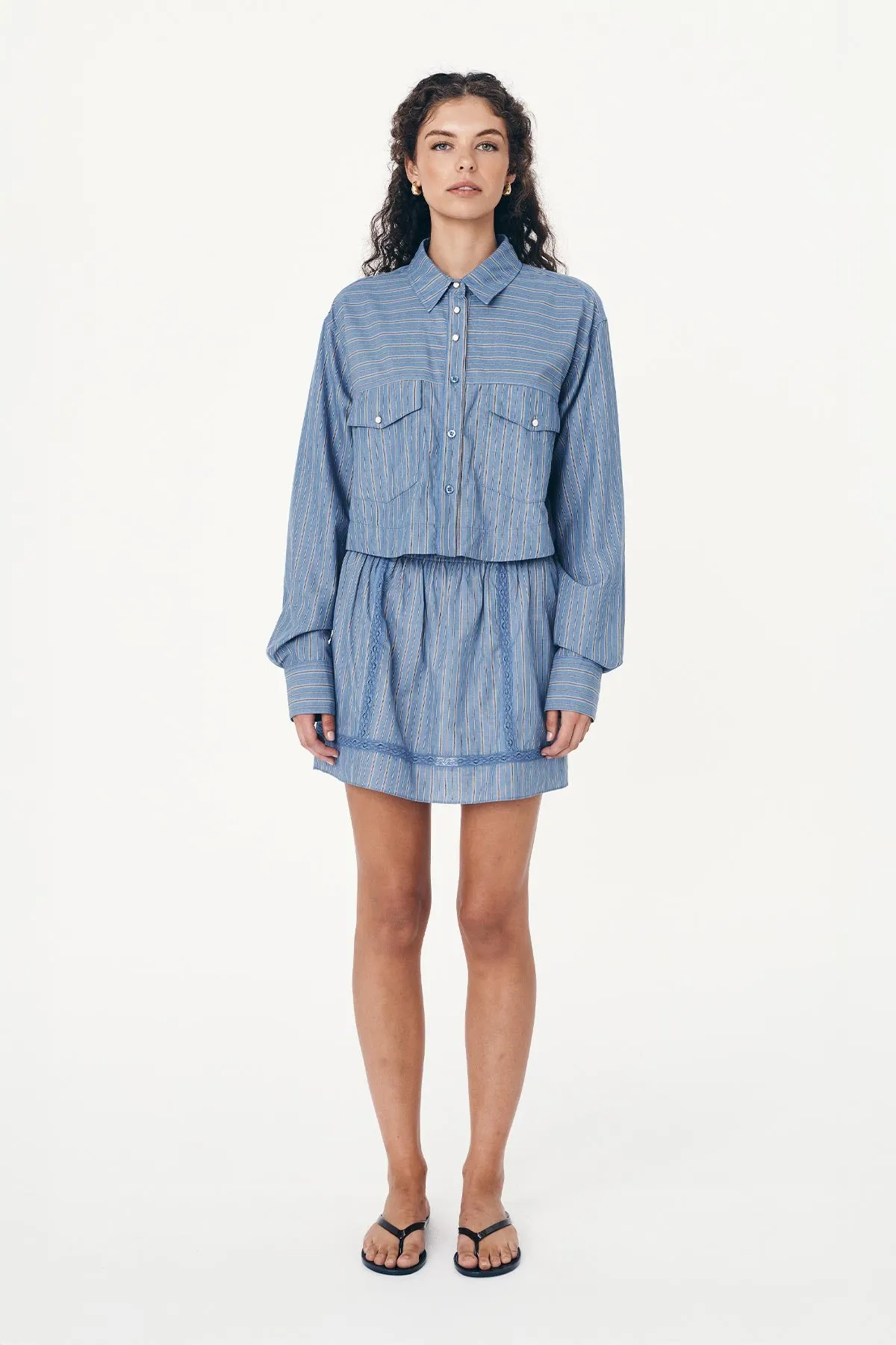 Suri Lace Mini Skirt sold by Rowie the Label product image thumbnail 4