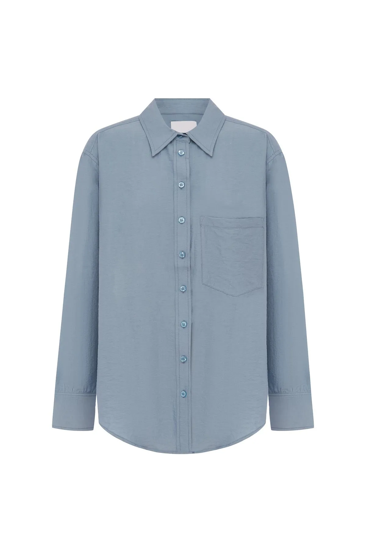 Ramona Silk Long Sleeve Shirt sold by Rowie the Label product image thumbnail 2