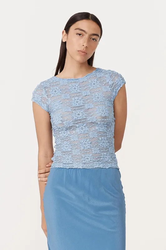 Galo Sunflower Lace Tee sold by Rowie the Label