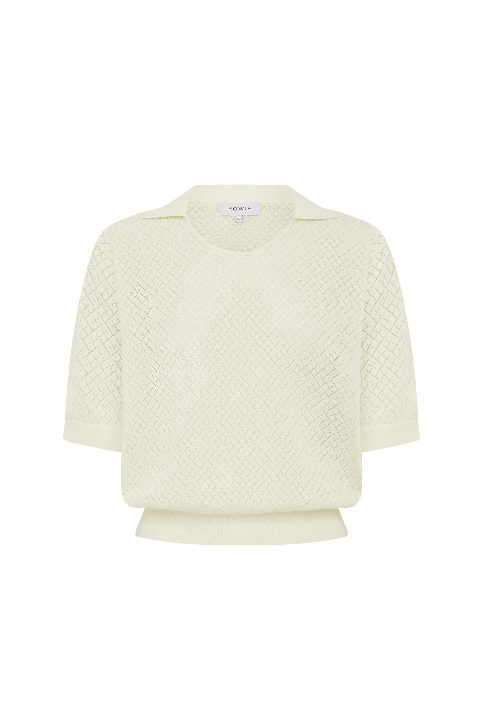 Loretta Pointelle Knit Top sold by Rowie the Label product image thumbnail 2