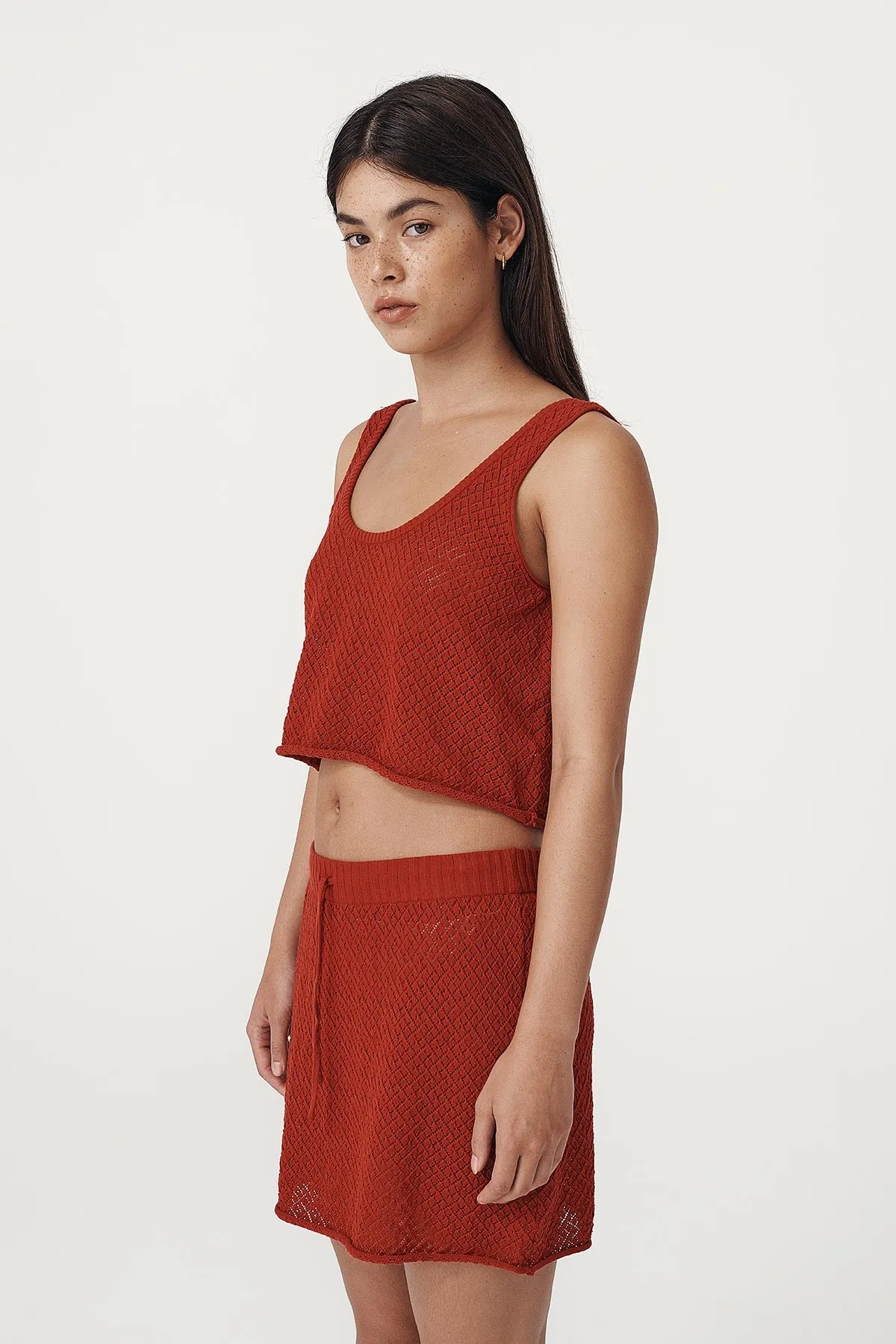 Belen Pointelle Knit Top sold by Rowie the Label product image thumbnail 4