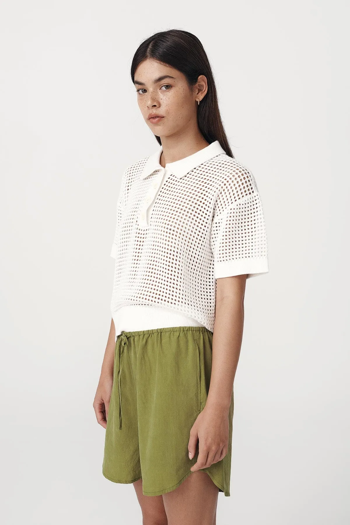 Mimi Knit Polo Top sold by Rowie the Label product image thumbnail 4