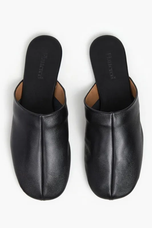 Maurine Leather Slide made by Flattered