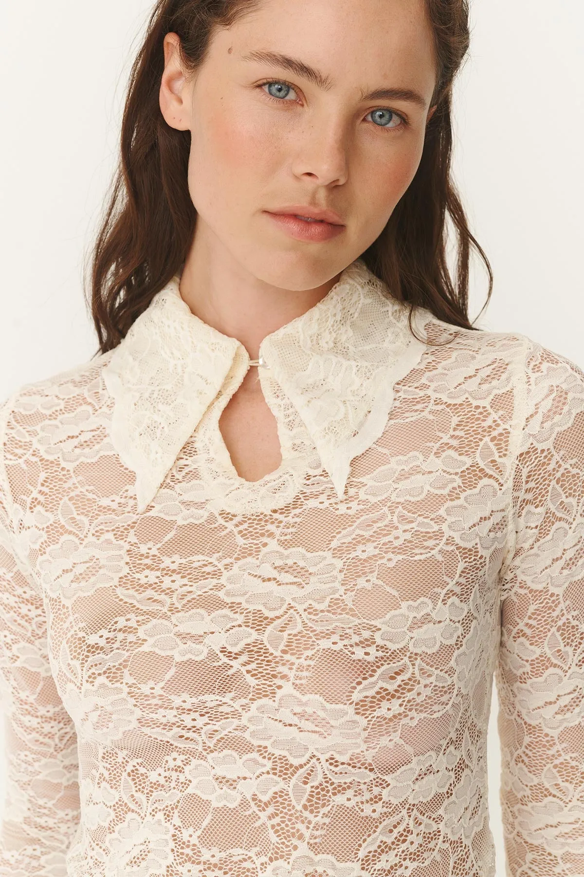 Charlotte Rose Lace Top sold by Rowie the Label product image thumbnail 4