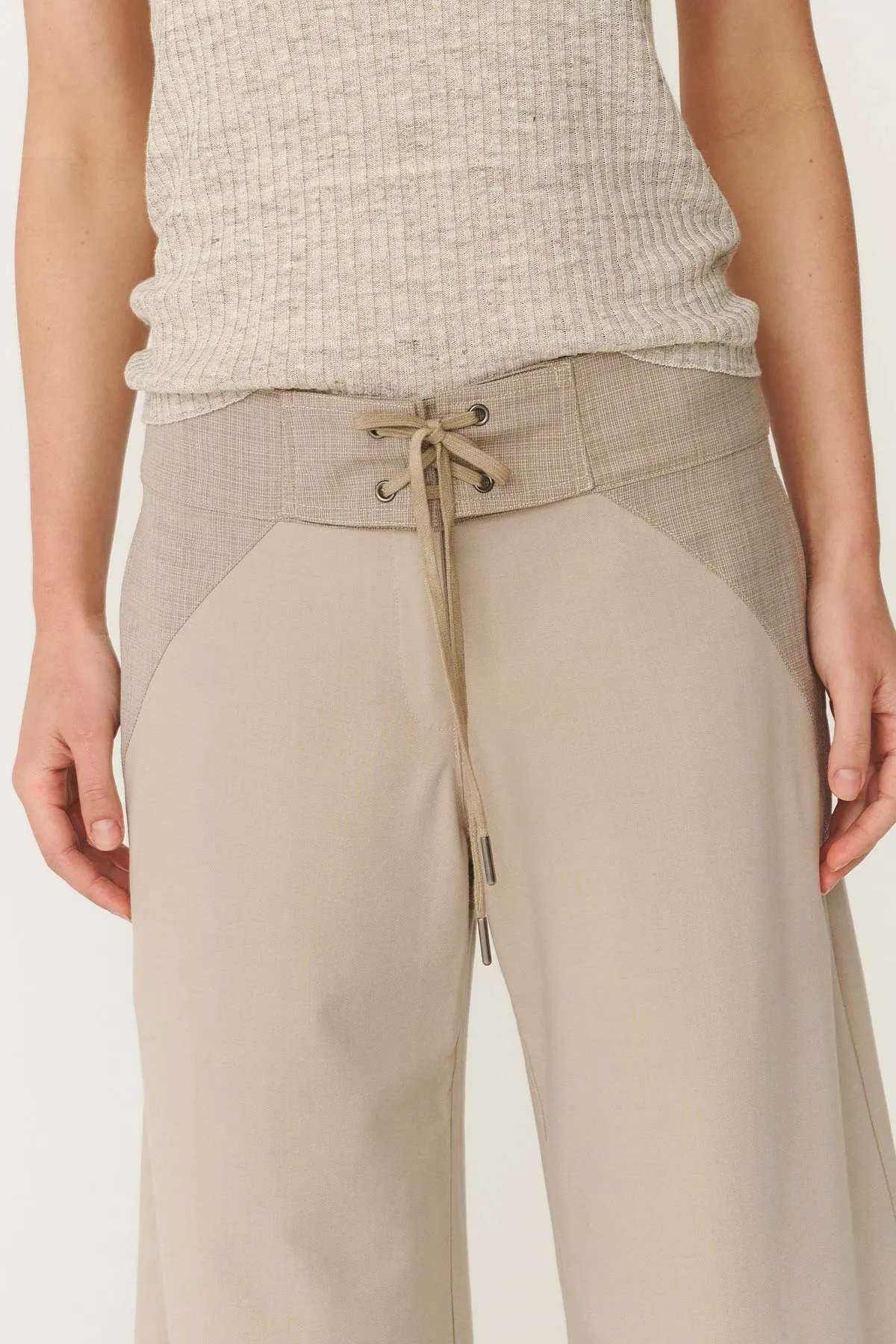 Surf Wide Crop Pants sold by Rowie the Label product image thumbnail 4