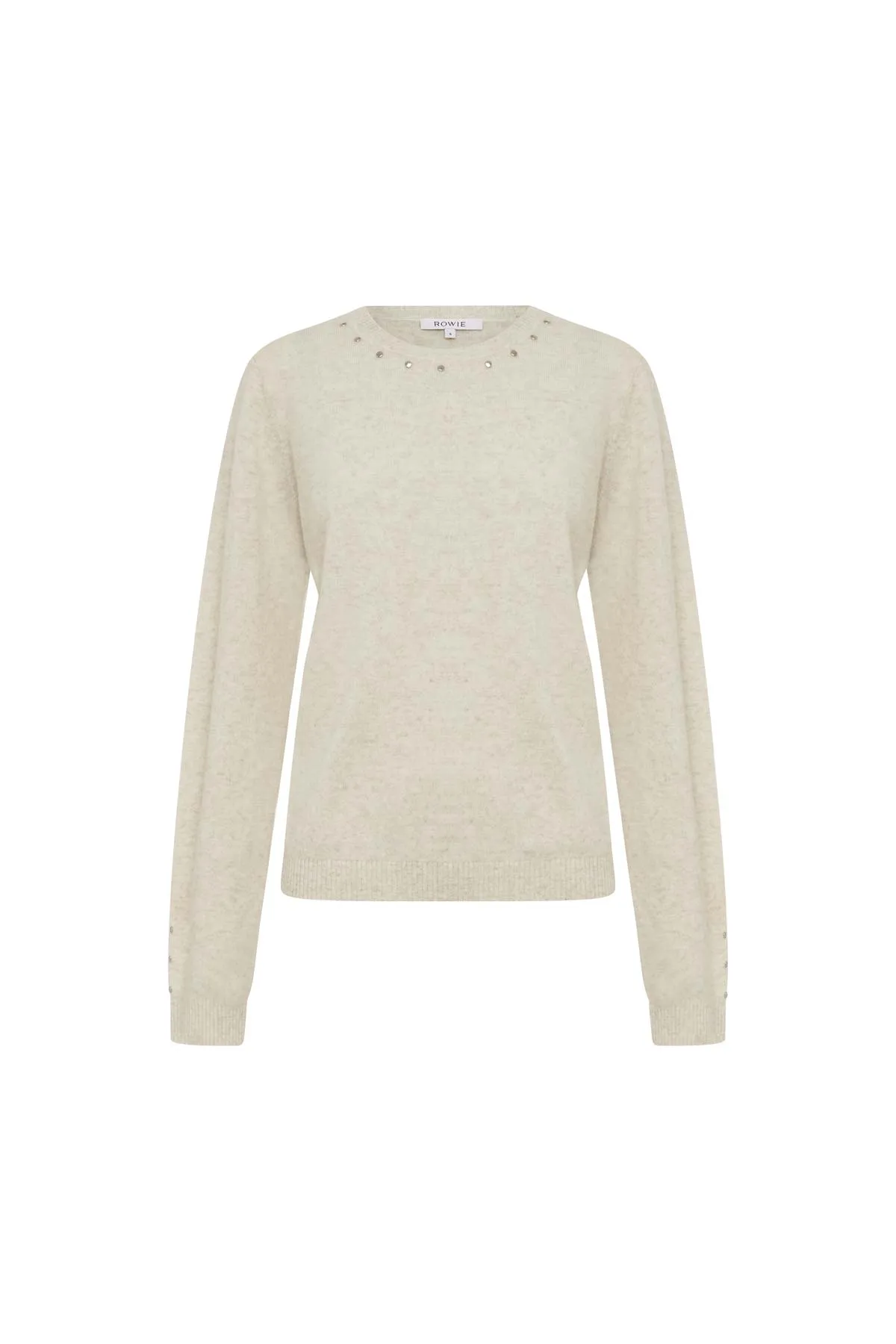 Emaline Stud Merino Knit Top sold by Rowie the Label product image thumbnail 2