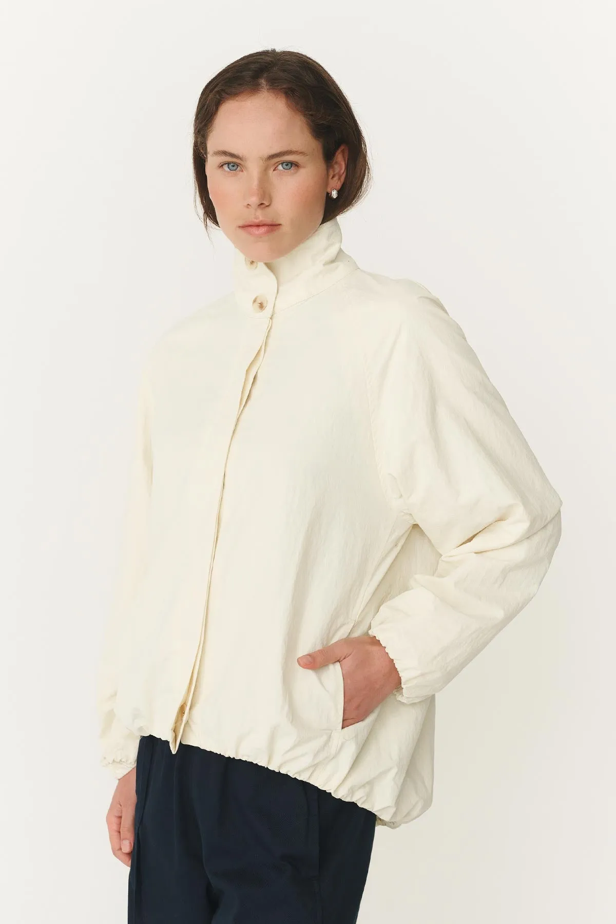 Soren Funnel Neck Bomber Jacket sold by Rowie the Label product image thumbnail 5