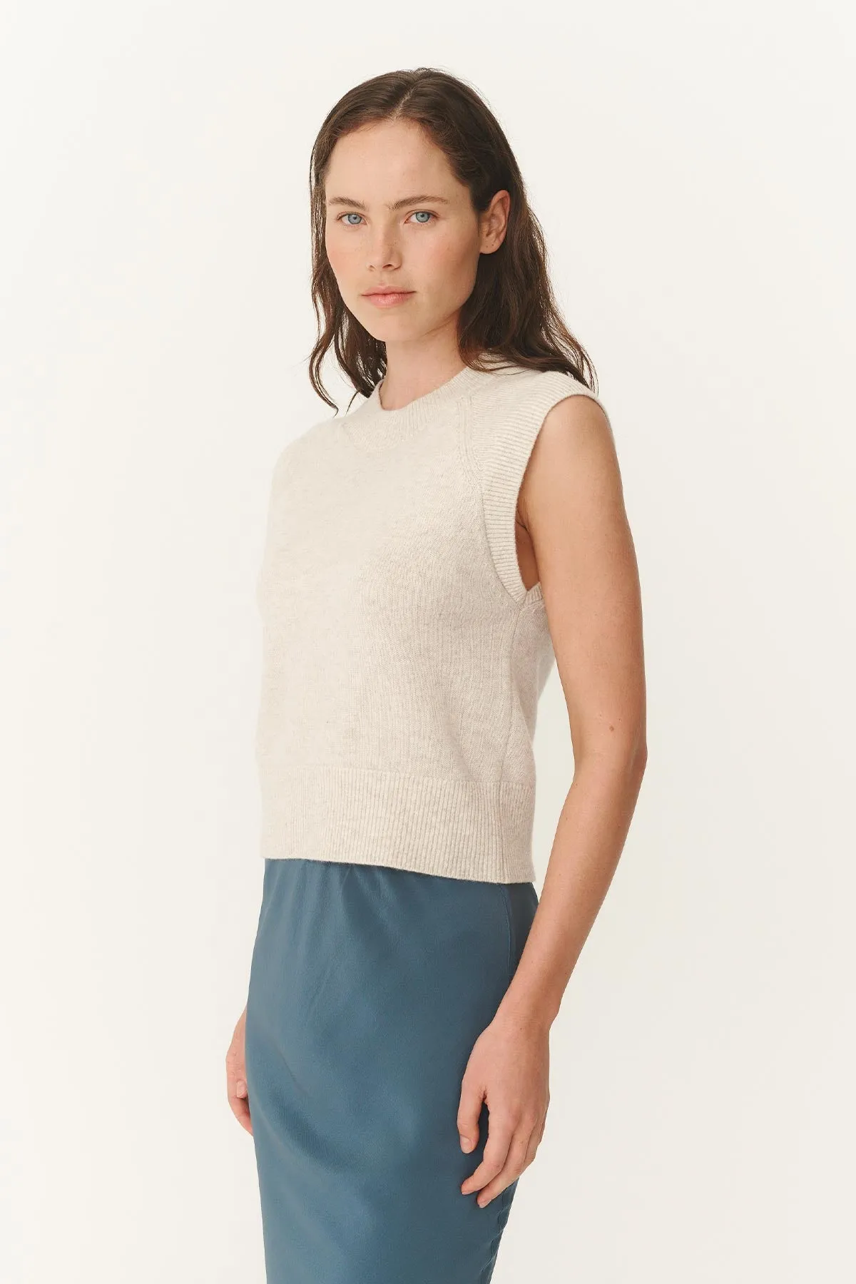 Quinn Merino Knit Vest sold by Rowie the Label product image thumbnail 5