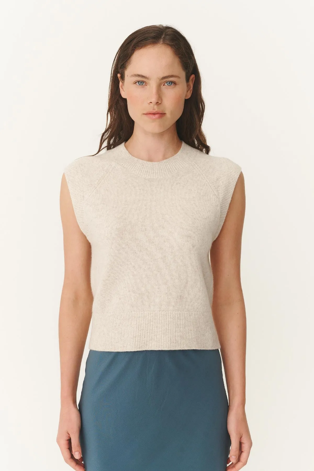 Quinn Merino Knit Vest sold by Rowie the Label product image thumbnail 3