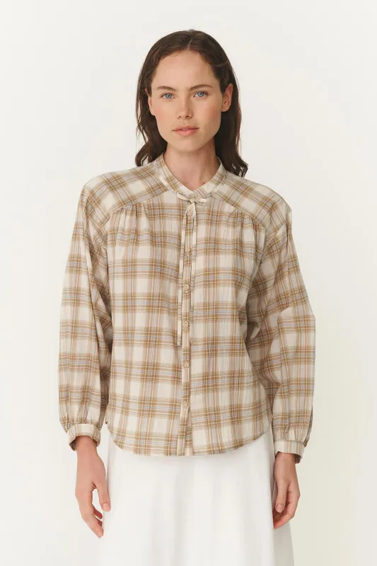 Cora Long Sleeve Blouse made by Rowie the Label