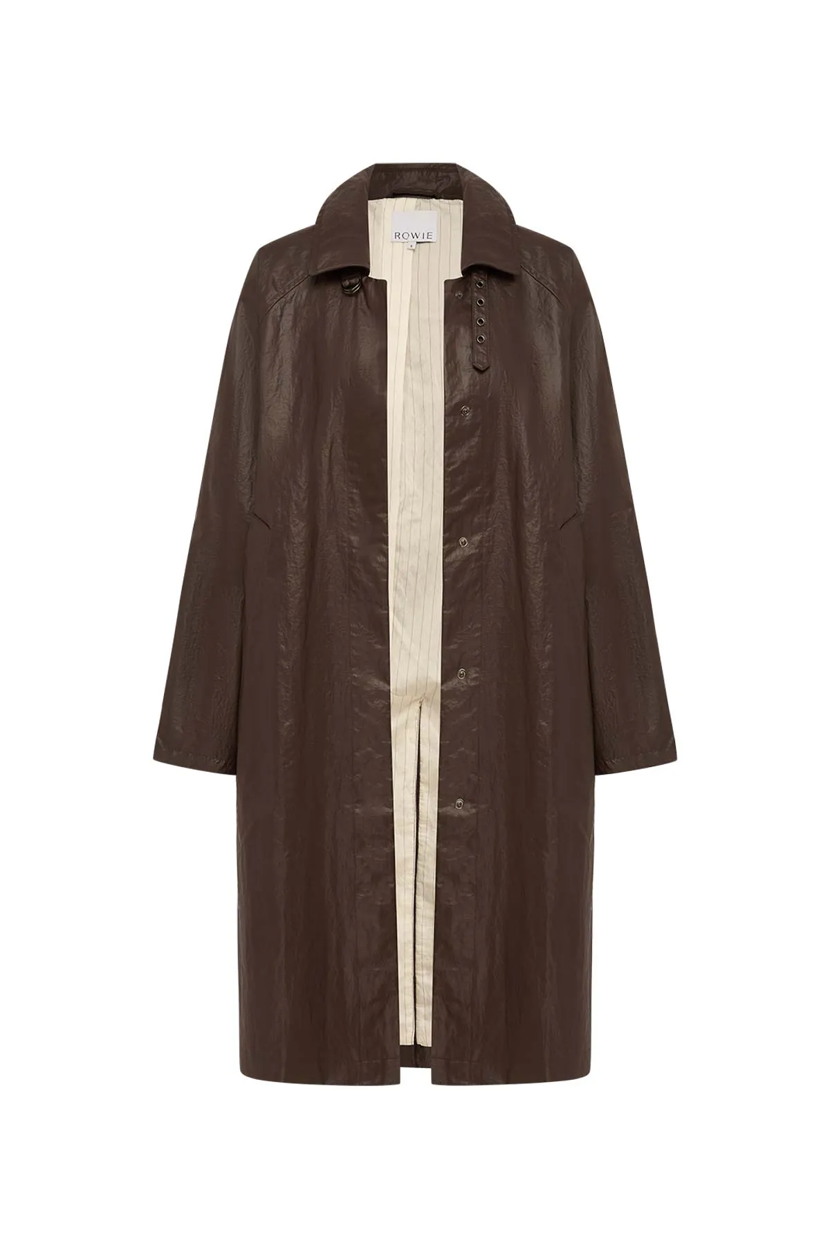 Marlow Coated Trench Coat sold by Rowie the Label product image thumbnail 2