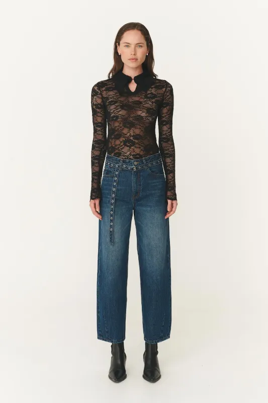 Heritage Barrel Leg Jeans made by Rowie the Label