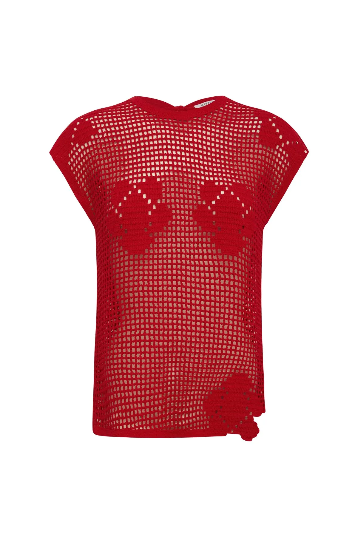 Pollyanna Floral Crochet Top sold by Rowie the Label product image thumbnail 2