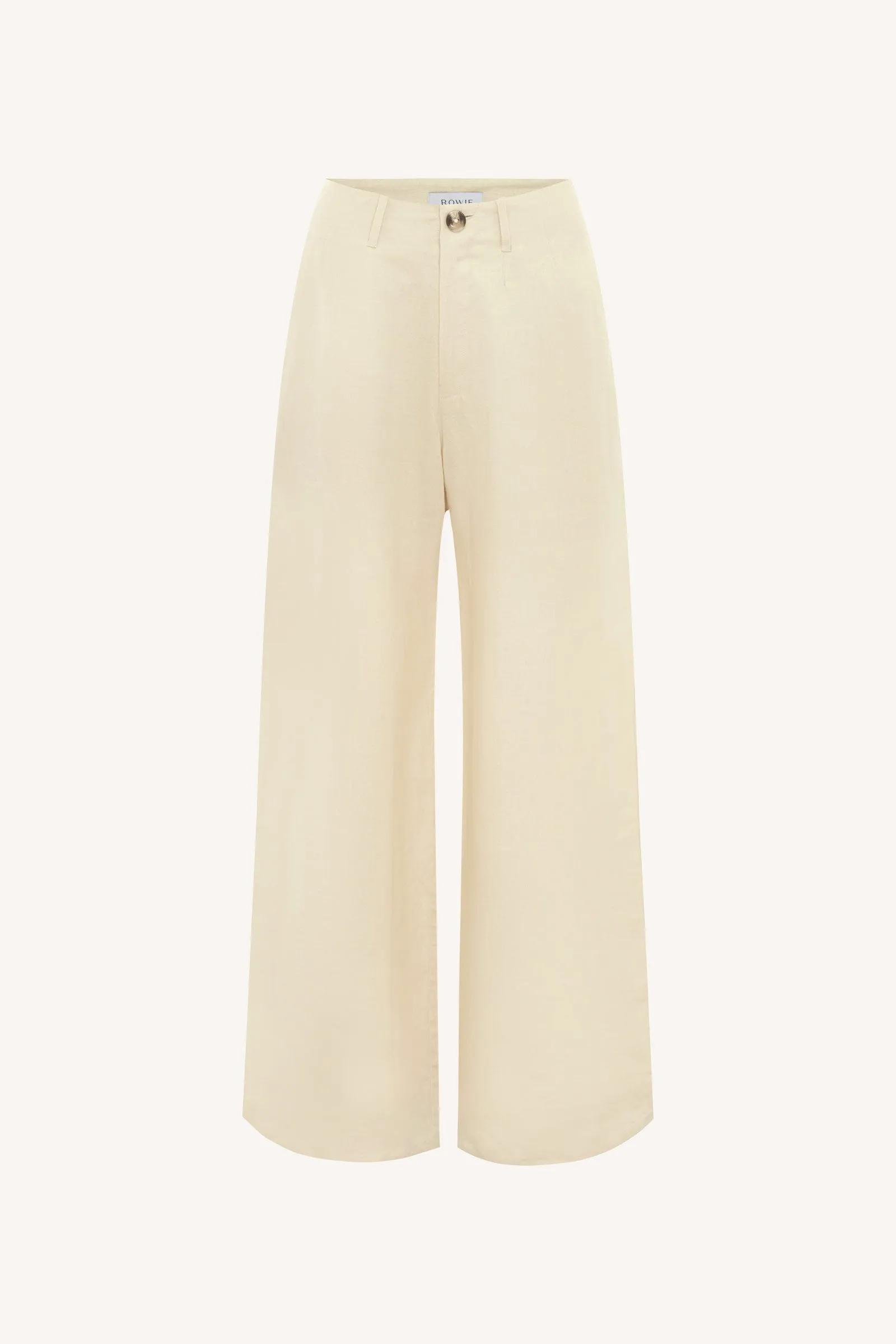 Carlotta Linen Wide Pants sold by Rowie the Label product image thumbnail 2