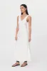 Regina Linen Maxi Dress sold by Rowie the Label