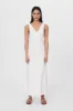 Regina Linen Maxi Dress sold by Rowie the Label