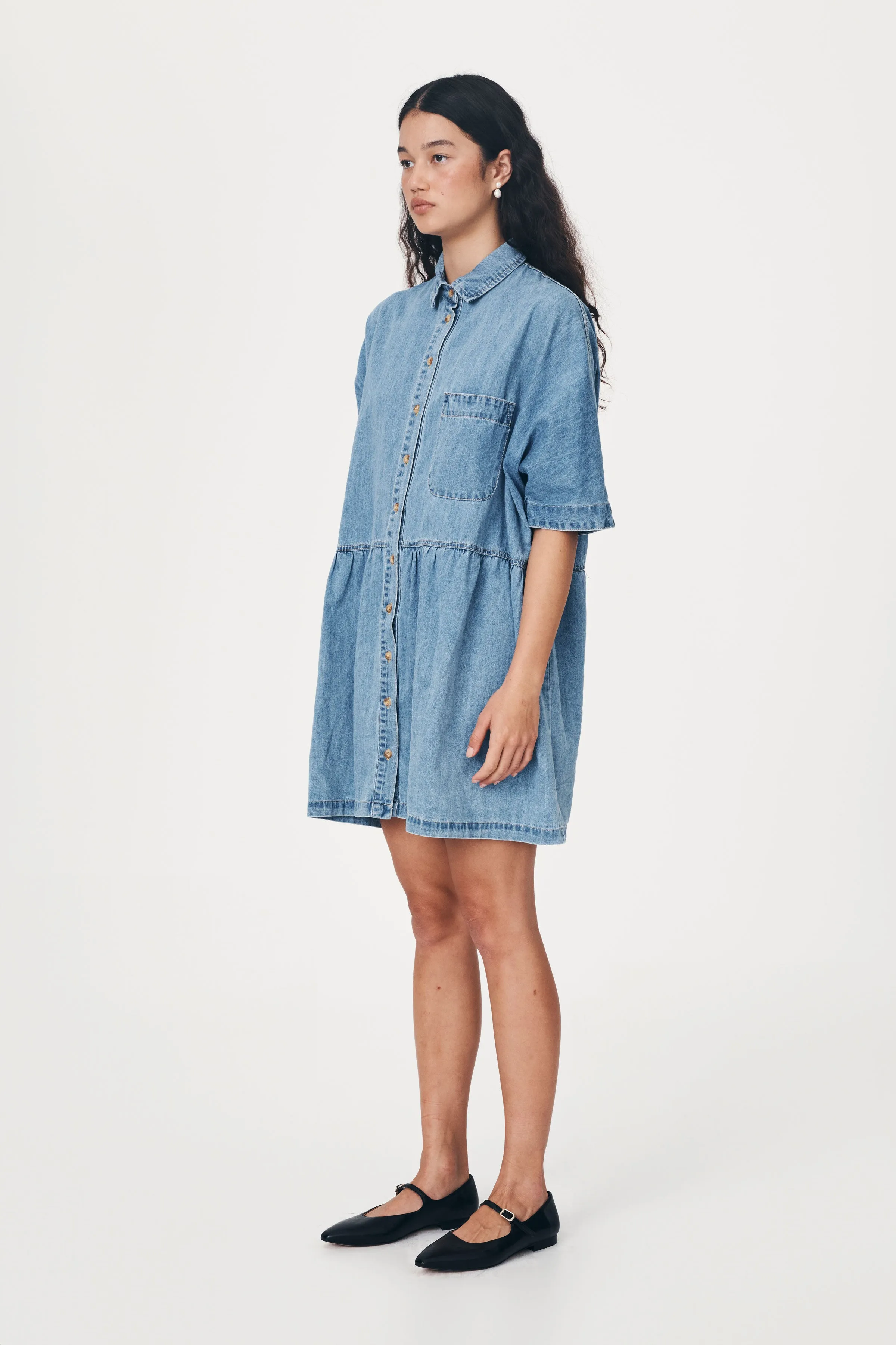 Bailey Denim Dress sold by Rowie the Label product image thumbnail 4