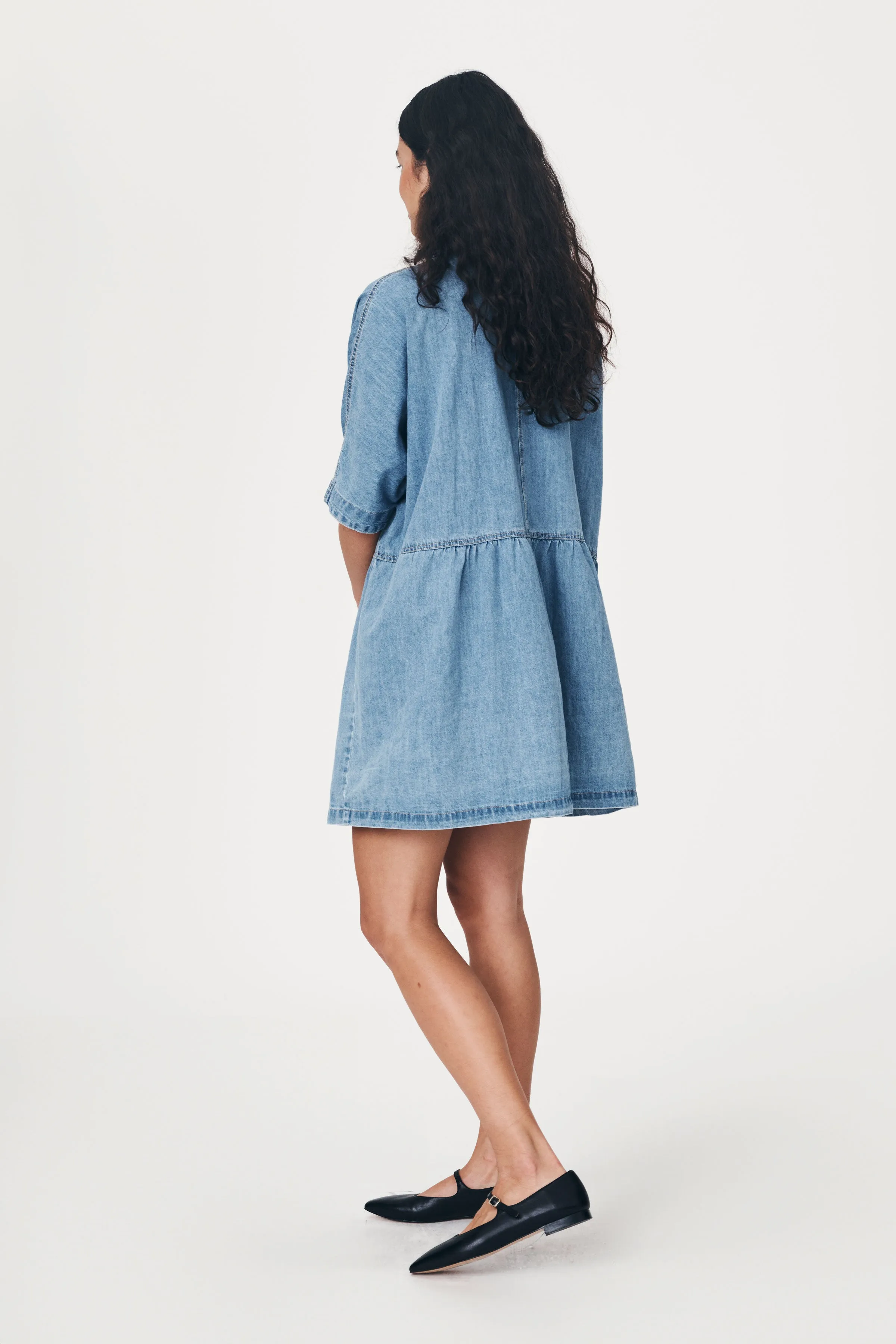Bailey Denim Dress sold by Rowie the Label product image thumbnail 5