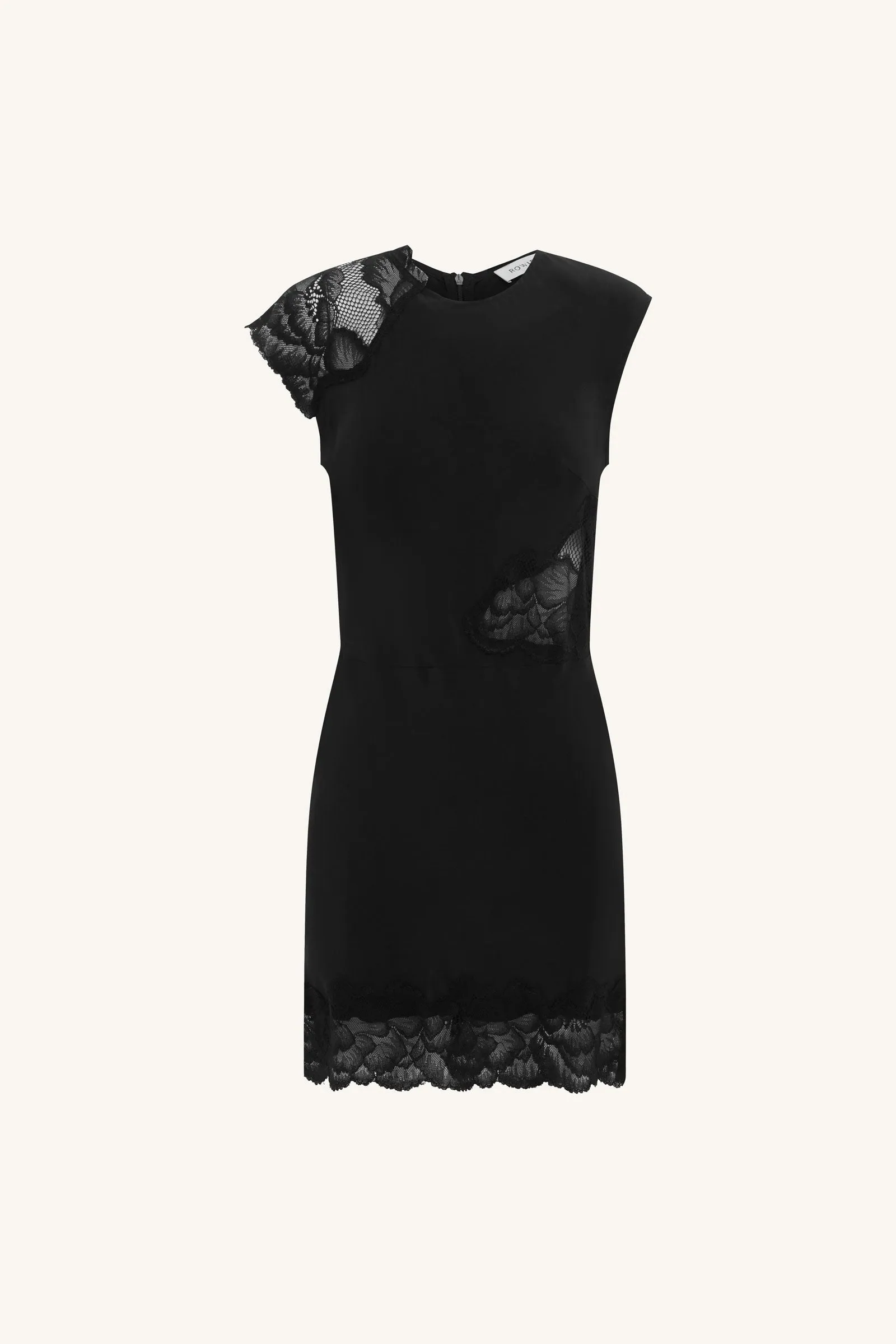 Lily Silk Lace Mini Dress sold by Rowie the Label product image thumbnail 2