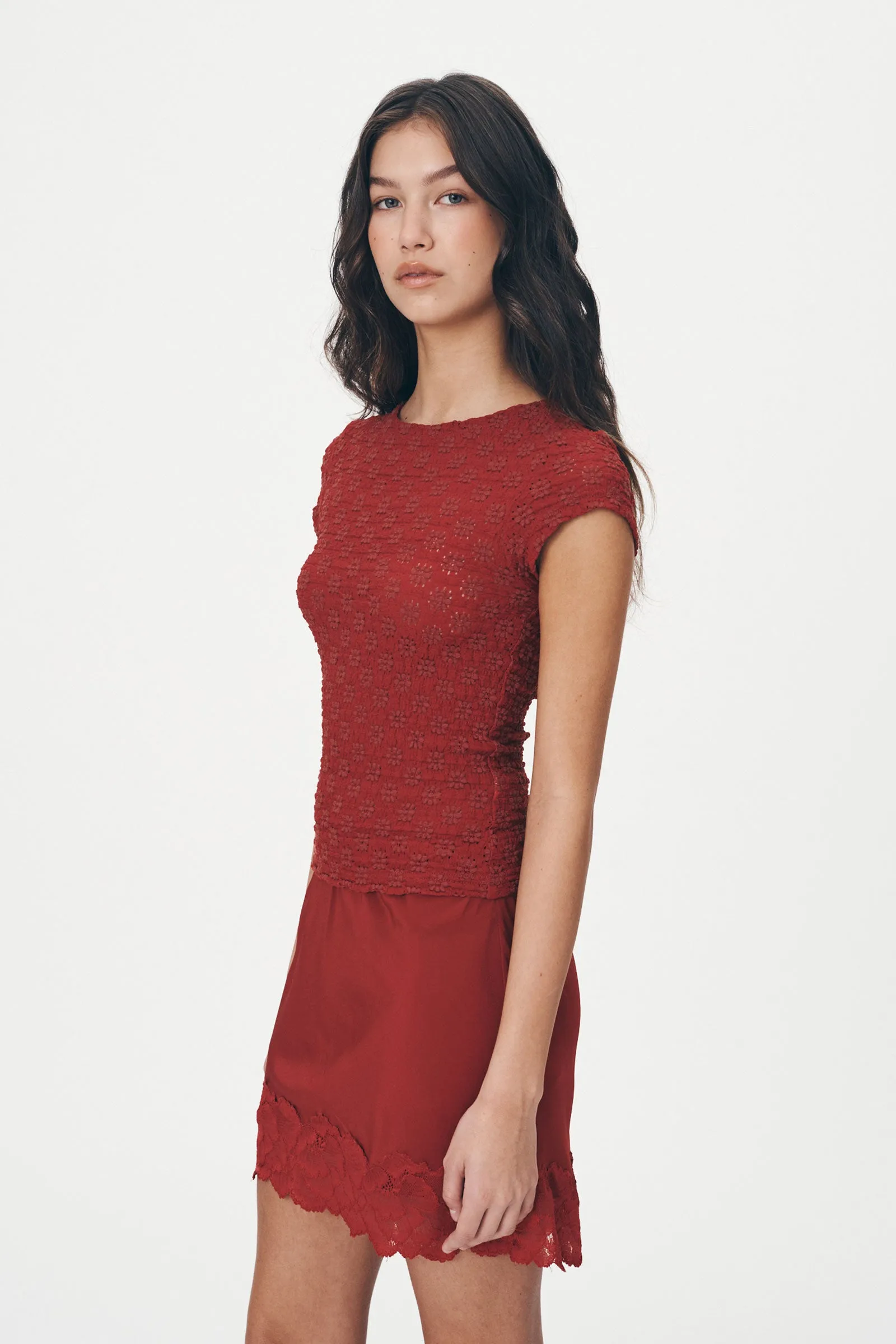 Galo Daisy Lace Tee sold by Rowie the Label product image thumbnail 4