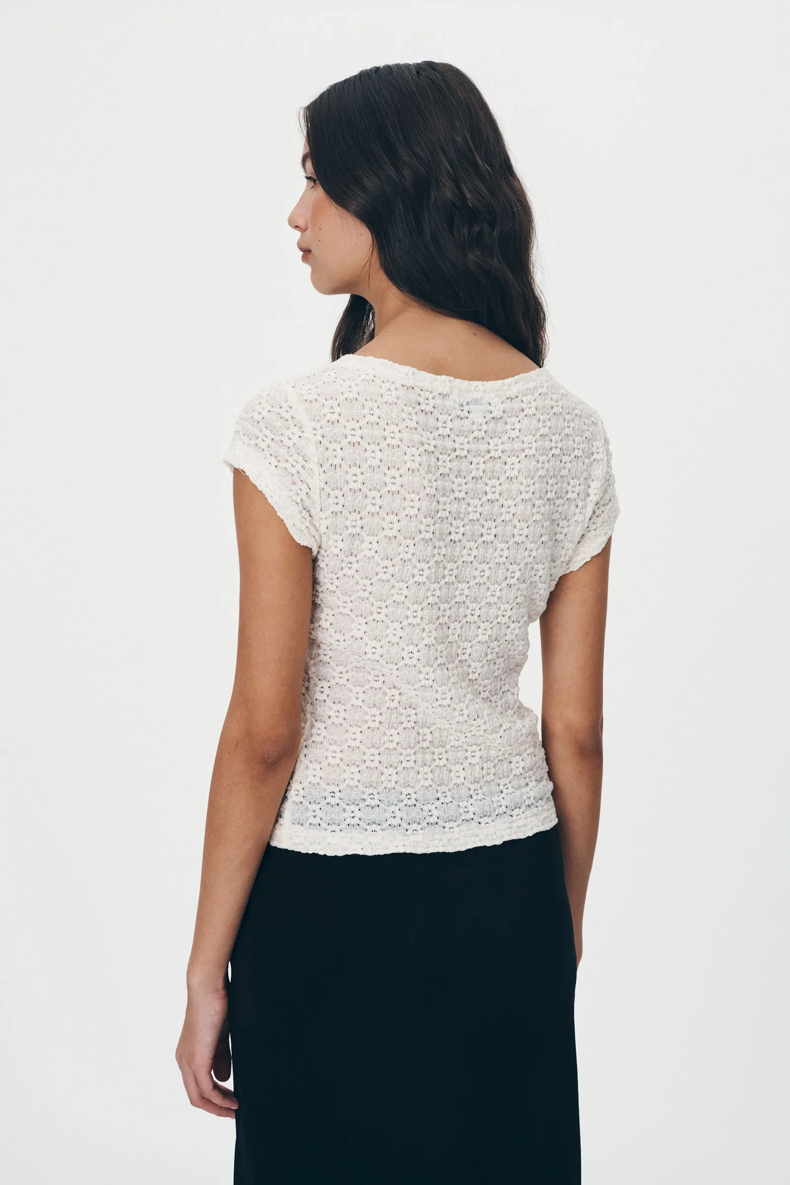 Galo Daisy Lace Tee sold by Rowie the Label product image thumbnail 5