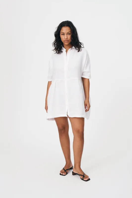 Bailey Linen Dress sold by Rowie the Label