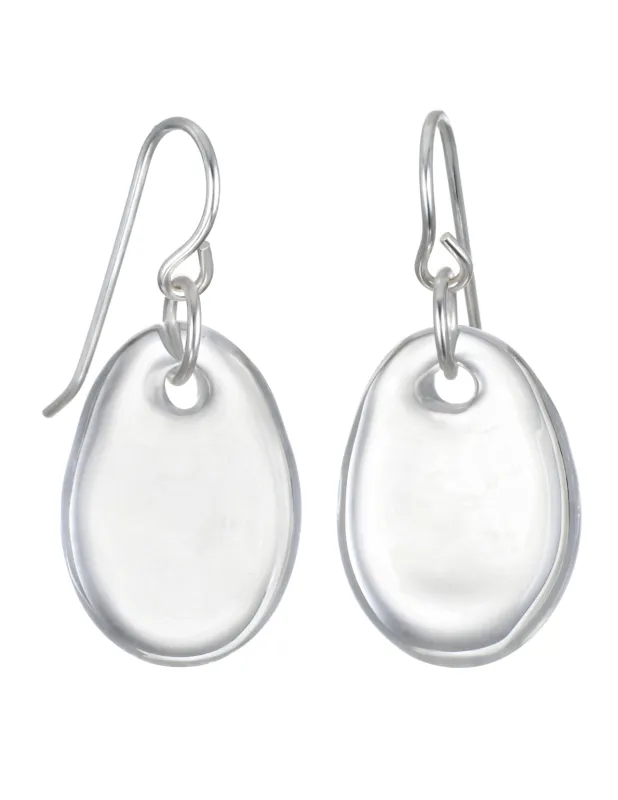 Glass Pebble Earrings sold by Roxann Slate