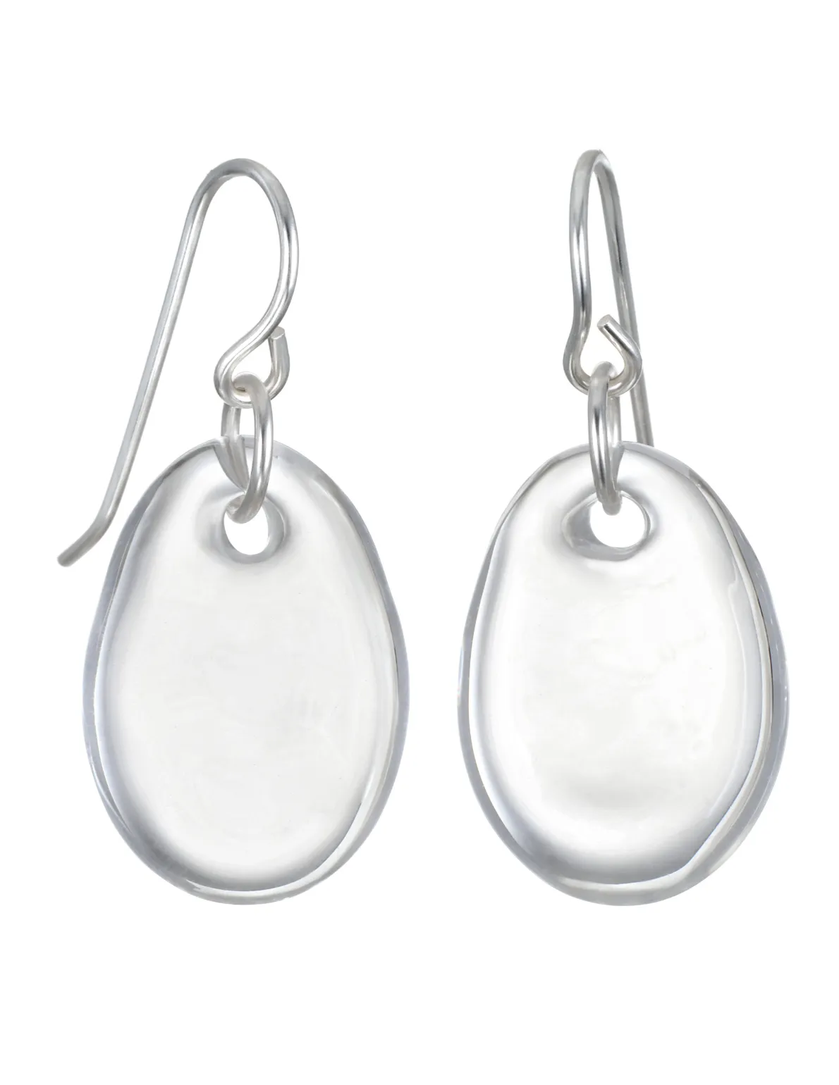 Glass Pebble Earrings sold by Roxann Slate