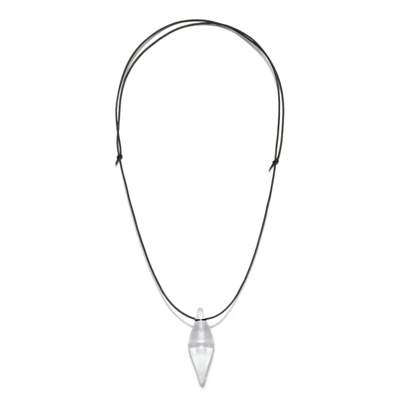 Glass Pendulum Pendant Necklace sold by Roxann Slate