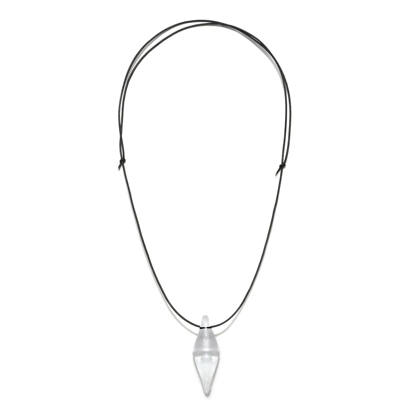 Glass Pendulum Pendant Necklace sold by Roxann Slate