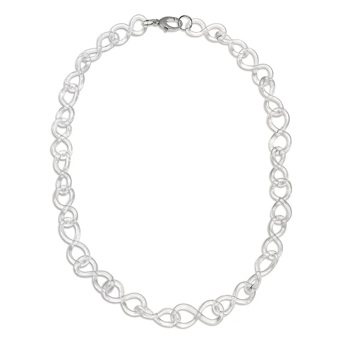 Glass Statement Figure Eight Necklace sold by Roxann Slate product image thumbnail 2