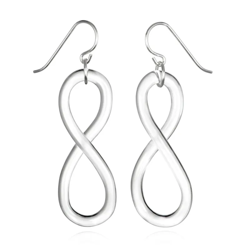 Glass Figure Eight Earrings sold by Roxann Slate