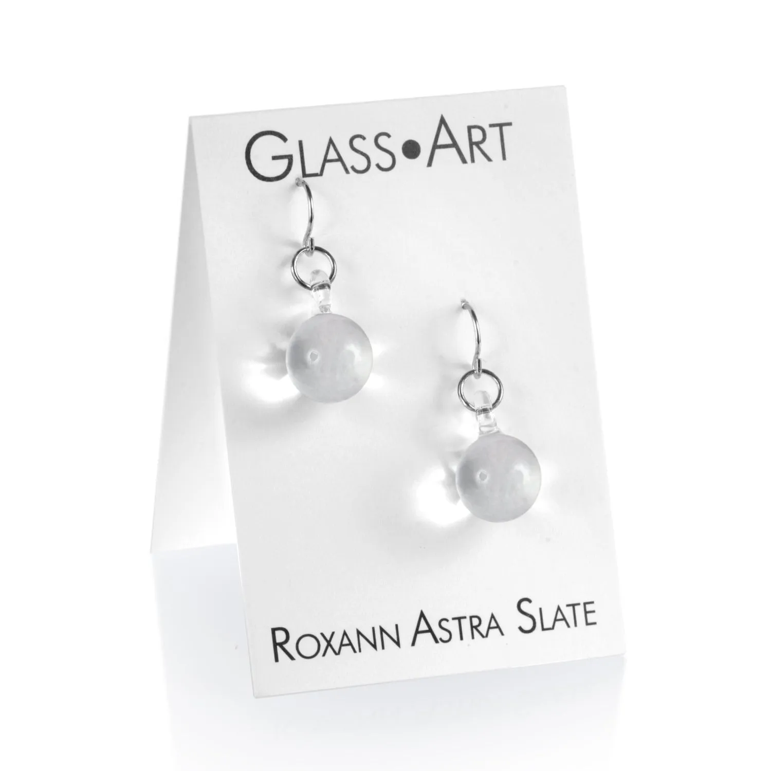 Glass Small Ball Drop Earrings sold by Roxann Slate