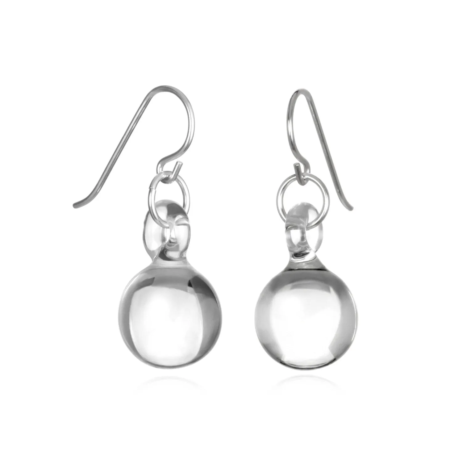 Glass Small Ball Drop Earrings sold by Roxann Slate product image thumbnail 2