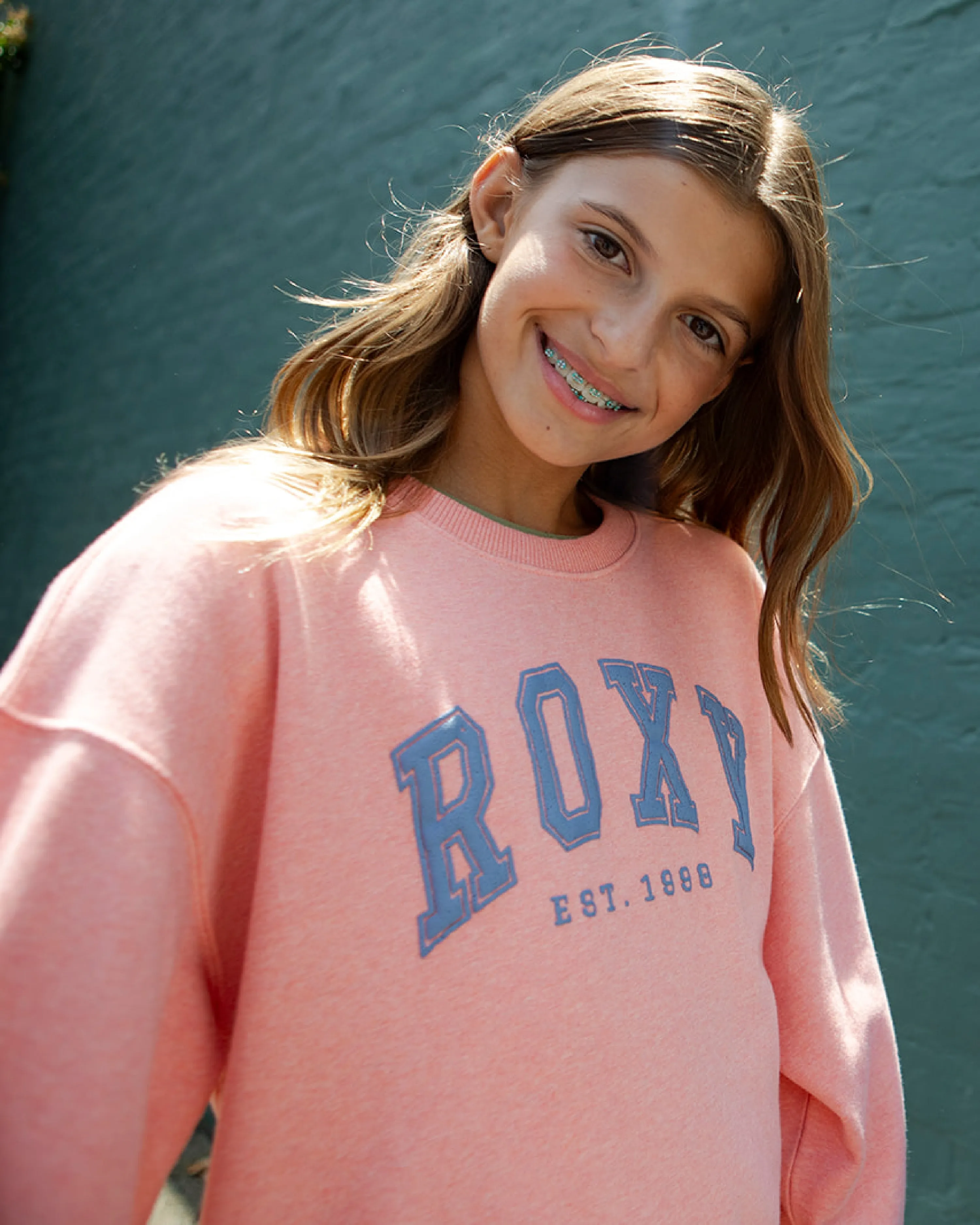 Girls 7-16 Roxy Arch Oversized Crew sold by Roxy product image thumbnail 2
