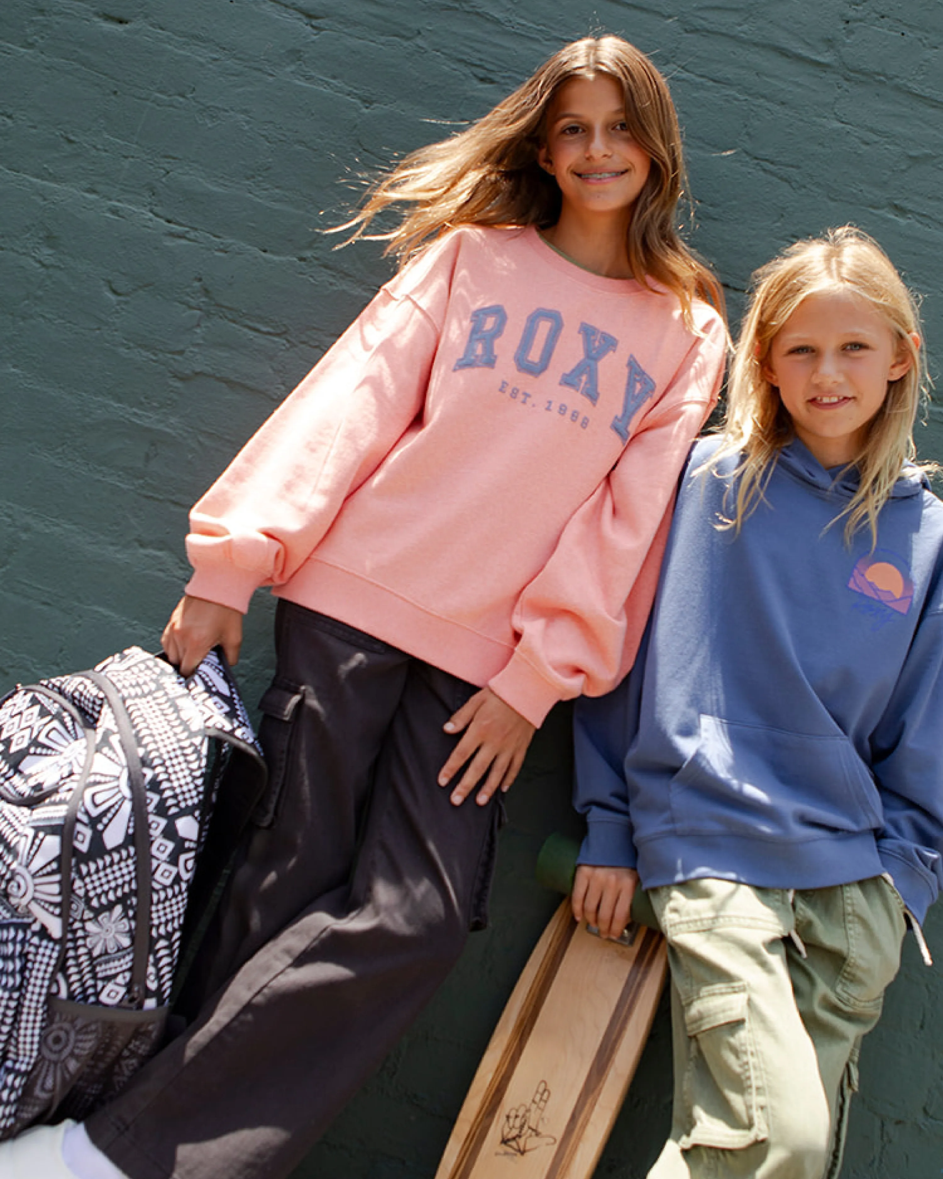 Girls 7-16 Roxy Arch Oversized Crew sold by Roxy