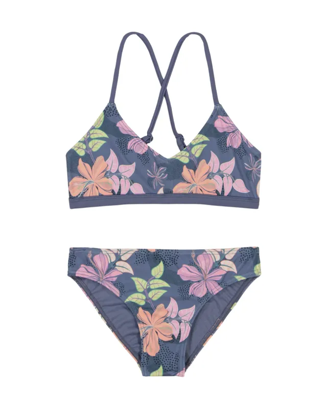 Girls 7-16 Hidden Garden Bralette Set 2 - Wild Wind made by Roxy