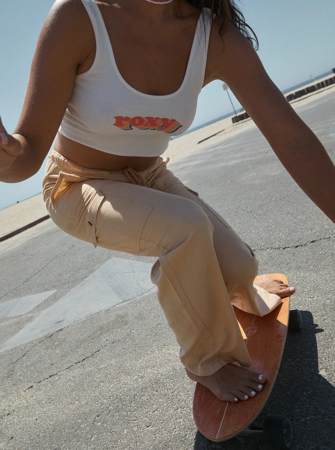 Retro Roxy Stack Tank Top - Snow White sold by Roxy product image thumbnail 3