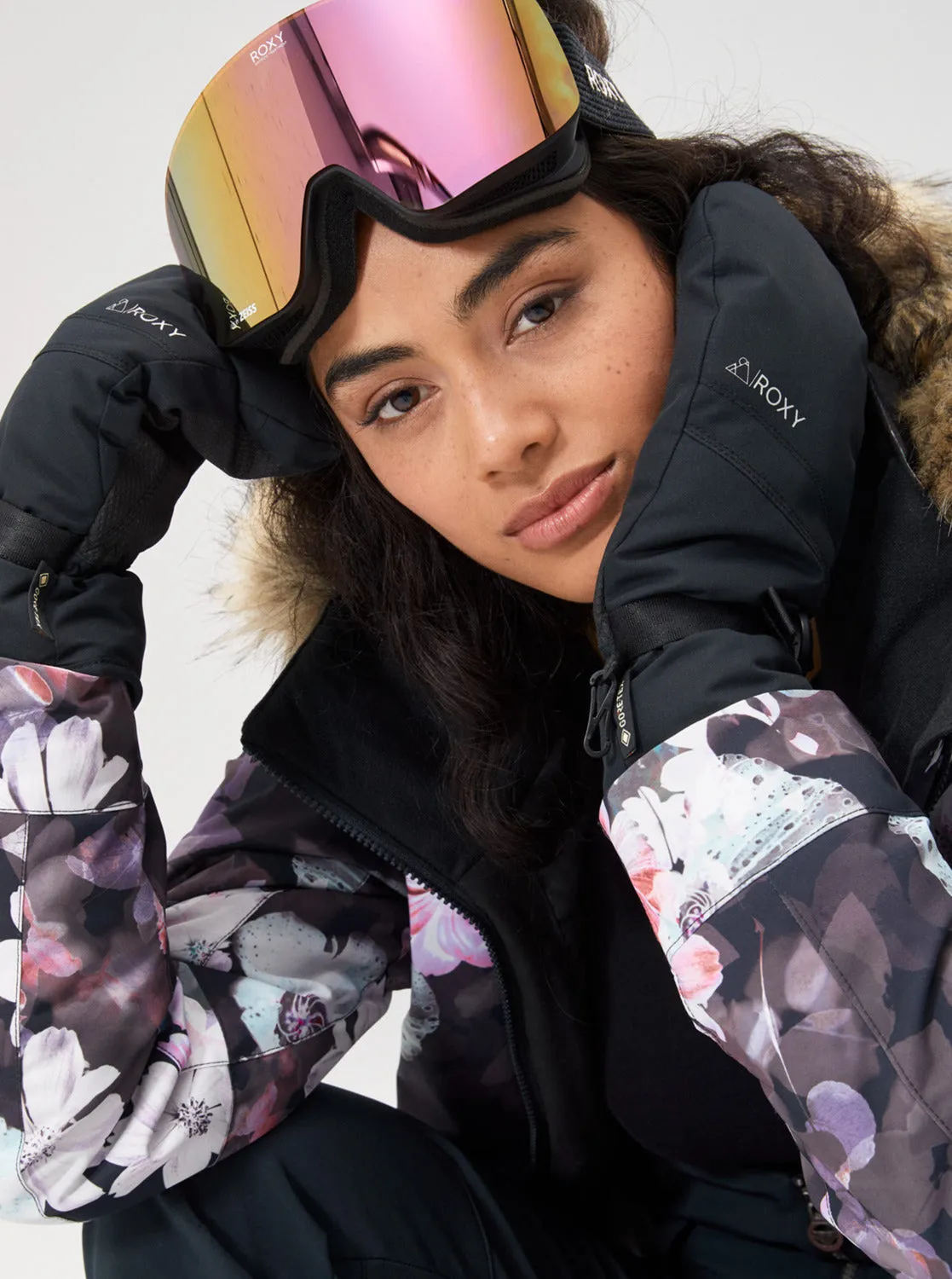 Gore-Tex® Fizz Snowboard/Ski Mittens - True Black sold by Roxy product image thumbnail 4