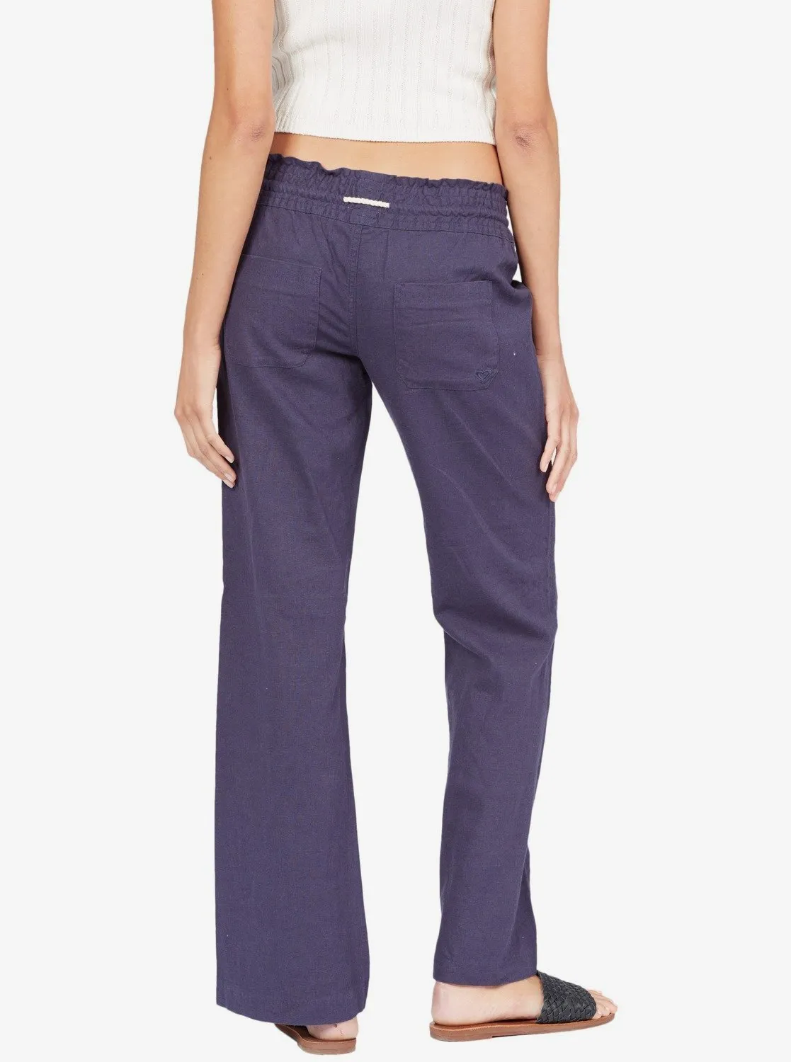 Oceanside Flared Pants - Mood Indigo sold by Roxy product image thumbnail 4