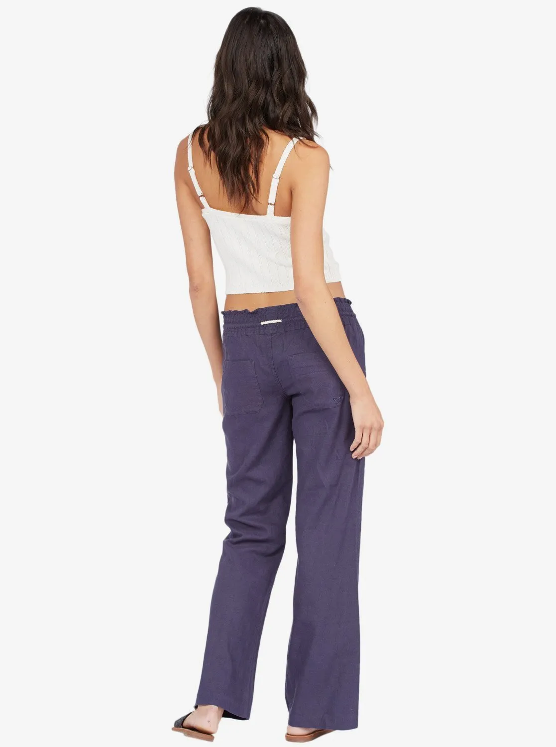 Oceanside Flared Pants - Mood Indigo sold by Roxy product image thumbnail 5
