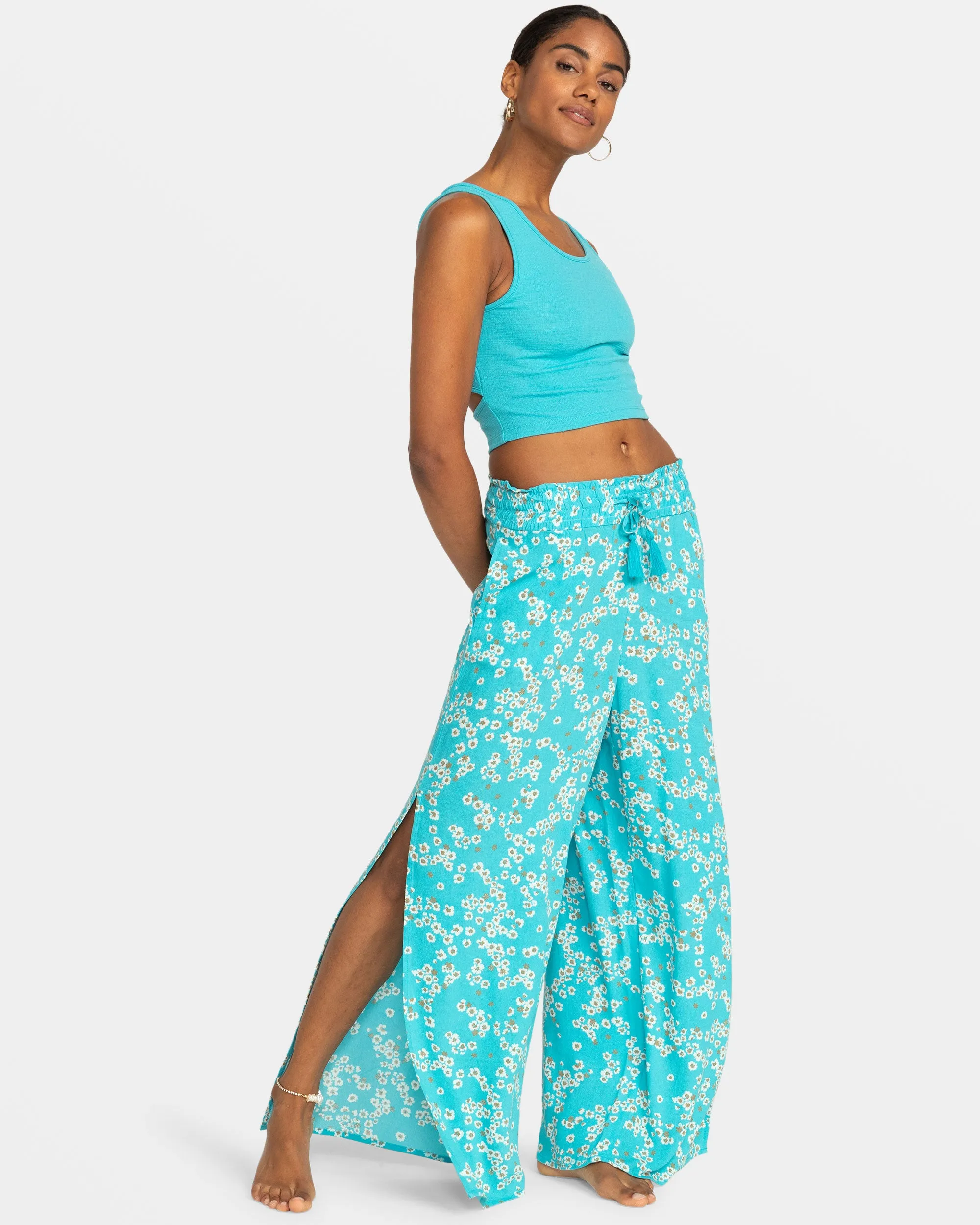 Good Keepsake Crop Top - Maui Blue sold by Roxy product image thumbnail 3